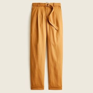 JCrew D-Ring Cropped Flannel Pants